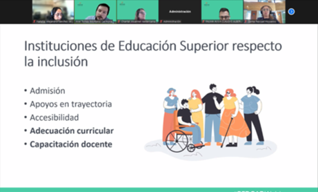 Participación en webinar organizado por la Red Nacional de Centros de Apoyo a la Docencia (REDCAD)